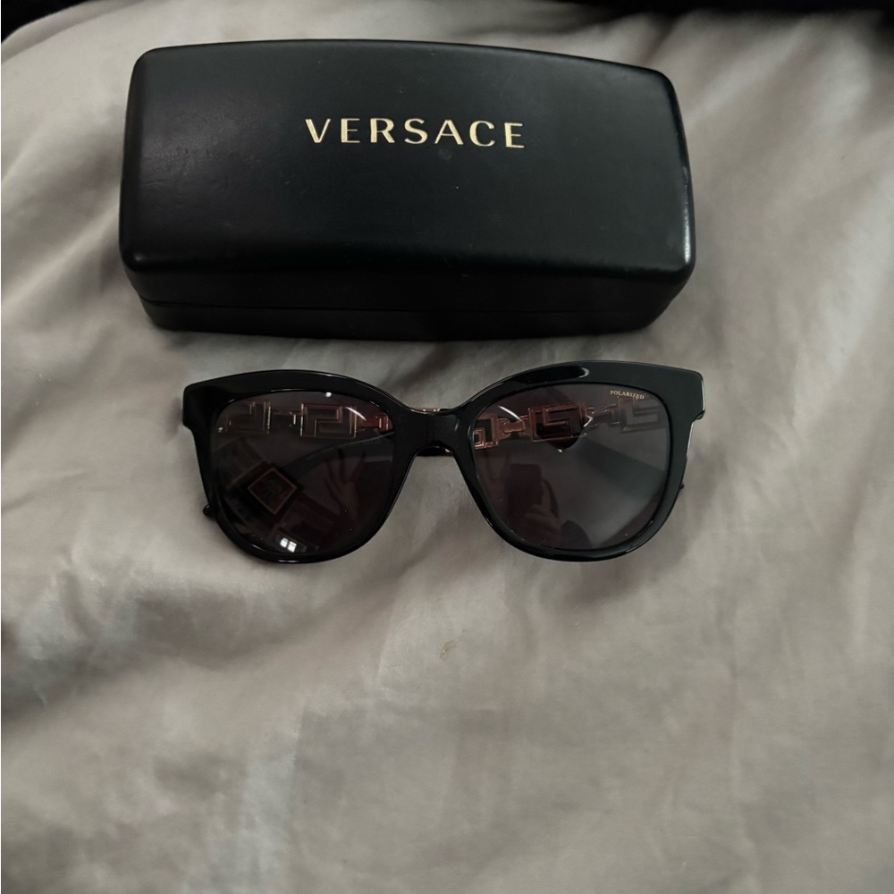 Versace Elegant Black Sunglasses